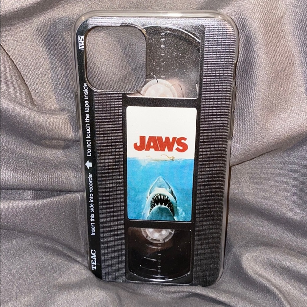 Jaws VHS tape iPhone 11 Pro case